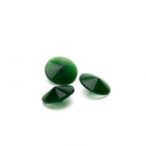 RIVOLI jade green dark 12 MM GAVBARI, semi-precious stone